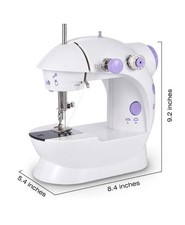 Portable Mini Electric Sewing Machine Multifunctional Desktop Tailor Home Use UK