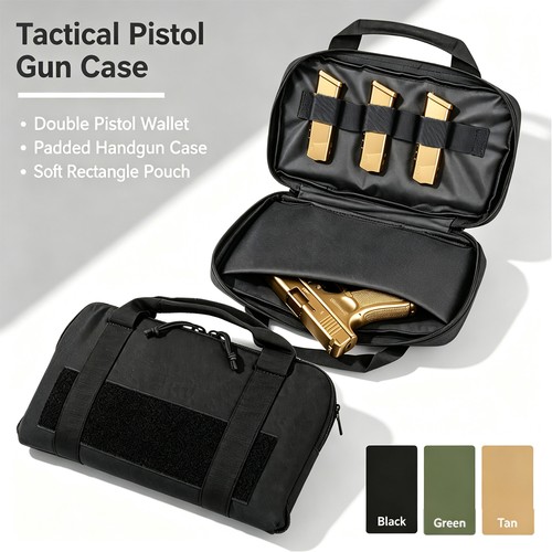 Tactical pistol gun case - tactical,