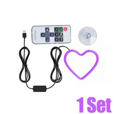 Universal LED Car Window Heart