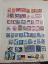 German stamp collection - stamp, random