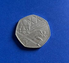 Collectable 50p Coin - Commonwealth Games Glasgow (2014)