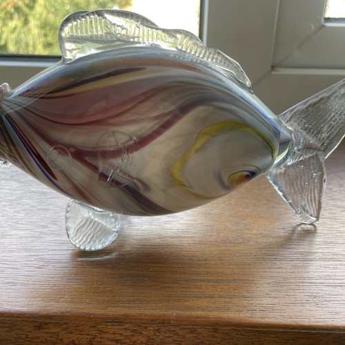 Vintage glass fish - vintage,