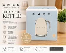 Smeg Retro Kettle in Cream |