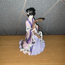 Danbury Mint Harp Princess Figurine by Lena Liu
