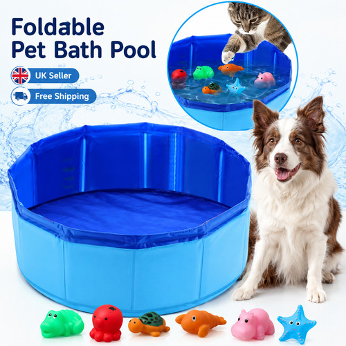 Foldable pet bath dog swimming - bath,