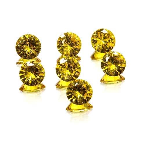 Natural yellow sapphire - natural,