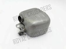 NORTON FEATHERBED SLIMLINE OIL TANK RAW STEEL (REPRODUCTION)