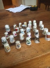 Job Lot Of Ceramic Thimbles 28