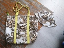 Vintage Handmade PUCCI beach Bag and Matching Sun Hat