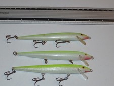 Lot of 3 Rapala Floating