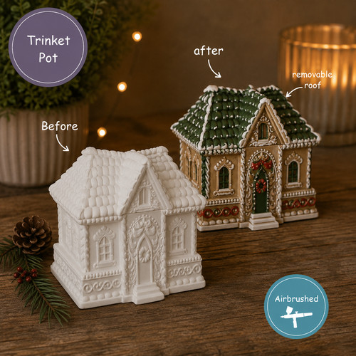 Paint your own - , pottery-festive