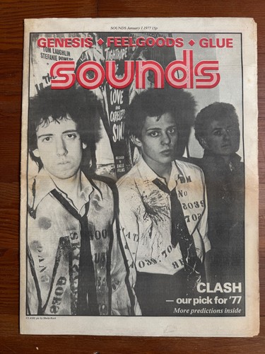 The clash sounds - "sounds", magazine