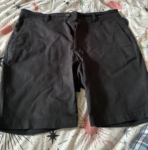 Black chino shorts - chino,