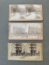 Lot of 9 Stereoscopic