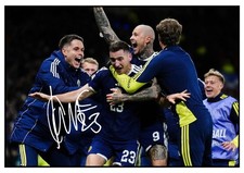 12029. Kenny McLean Signed Pictures (A4 Prints) Norwich Scotland Aberdeen etc.
