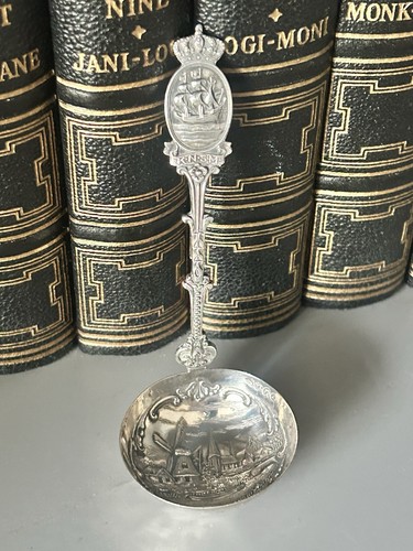 Antique dutch silver spoon - antique,