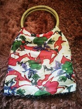 VINTAGE DOCA BAG ROUND WOODEN