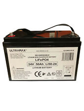 Ultramax 24v 50Ah LiFePO4