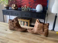 Dune London Brown Leather