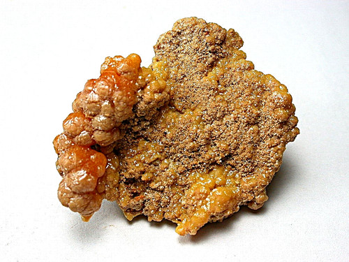 Minerals orange botryoidal - minerals,