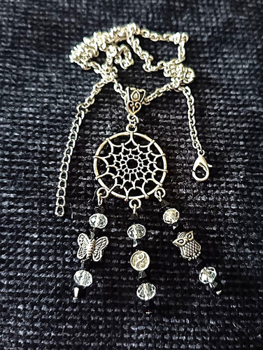Dream catcher pendant - dream,