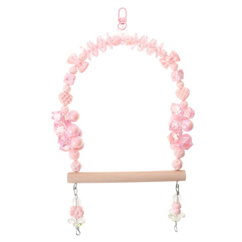 Parakeet swing beaded - ,