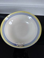 Poole Pottery Bowl. Beach Huts