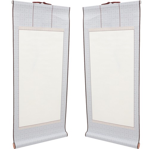 2pcs blank hanging - 2pcs, scroll