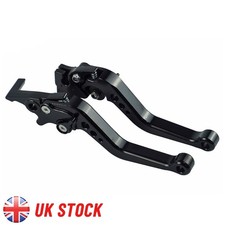 UK CNC Universal Front Rear Brake Clutch Levers Double Discbrake Adjustable ATV 