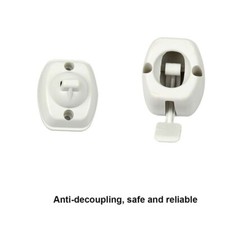 Door Retainer Catch White