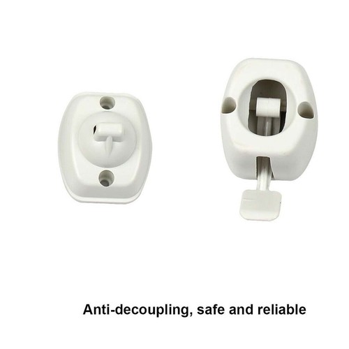 Door retainer catch white - door,