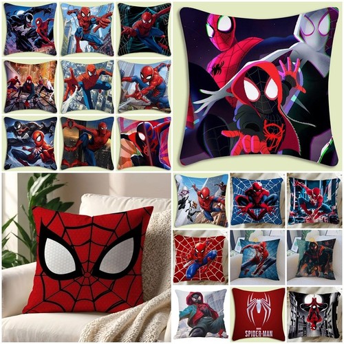 Marvel spiderman throw pillow - spiderman,