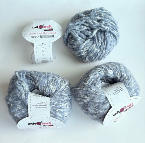 Denim blue white super - , chunky