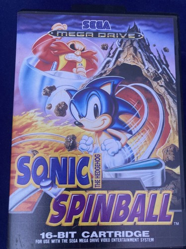 Sonic spinball sega mega drive - sonic,