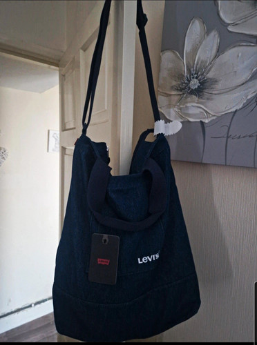 Levi blue denim cotton - denim,
