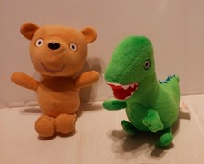 2 x Ty Peppa Pig soft toy