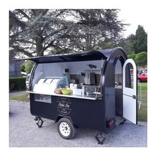 Premium black catering - black, trailer
