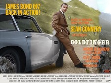 JAMES BOND GOLDFINGER Quad