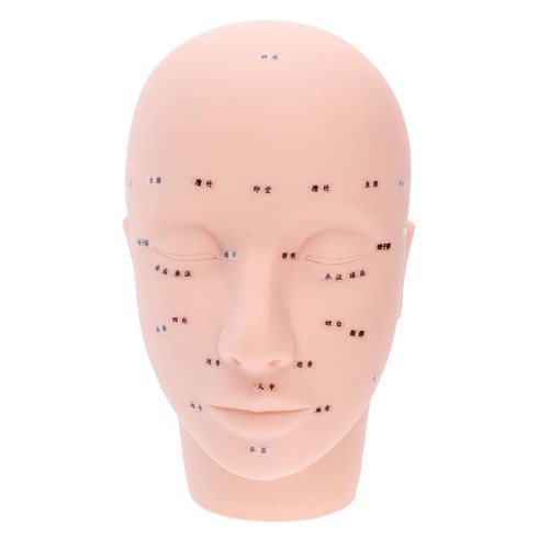 Soft skin mannequin head - soft,