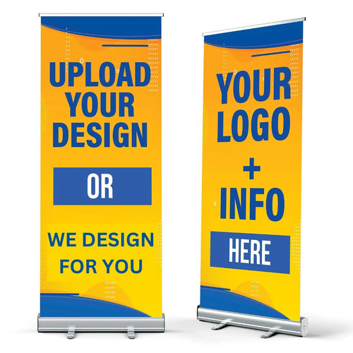 Pop roller banner printed - up,