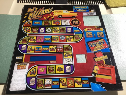 Old fruit machine plastic - old,