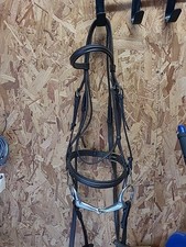 Equiport English Leather  Bridle, Bit & Reins, Cob Size, Brown. (Ref:232Y)