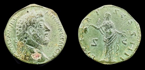 Roman imperial sestertius - imperial,