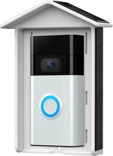 Solar Charger Compatible with Ring Video Doorbell (2020 Release), Battery