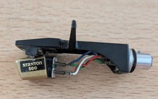 Technics Headshell with Stanton 500 Gold Cartridge