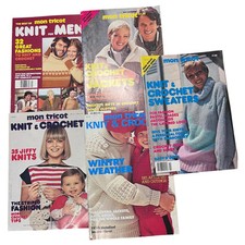 1970s Mon Tricot Knit Crochet