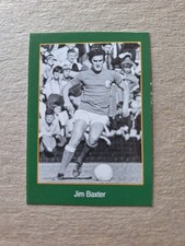 JIM BAXTER RANGERS ROYAL MAIL 1996 FOOTBALL LEGENDS UNUSED STICKER              