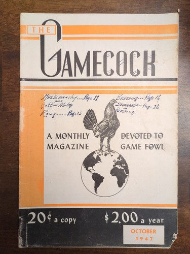 The gamecock poultry - "the, gamecock"
