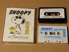 Snoopy - Sinclair ZX Spectrum 48k / 128K Game Cassette - The Edge