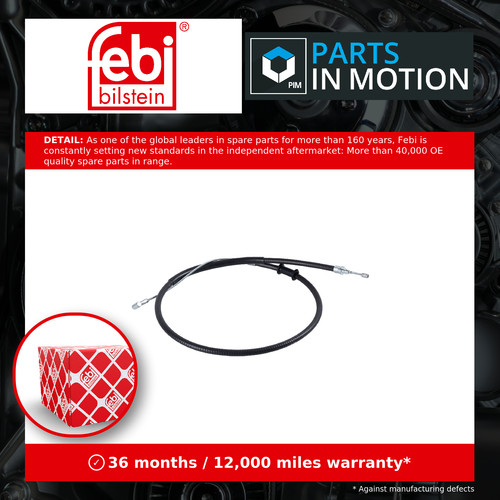 Handbrake cable fits - fits, citroen